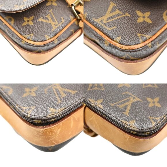 LOUIS VUITTON Mini Cartouchiere Shoulder Bag Monogram Leather BN M51254 31EE910 - Picture 7 of 12
